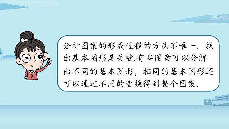 2021--2022学年人教版九年级数学上册23.3课题学习图案设计（PPT课件）06