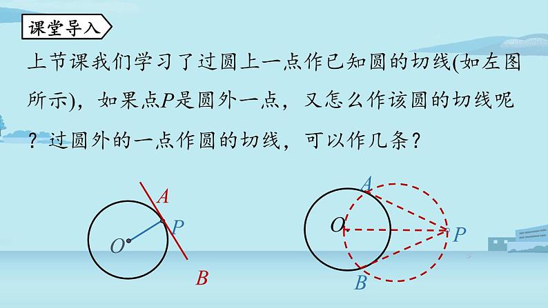 2021--2022学年人教版九年级数学上册24.2点和圆、直线和圆的位置关系课时5（PPT课件）04