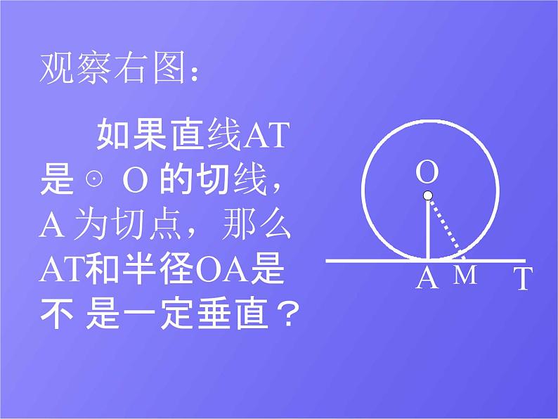 人教版数学中考复习《切线的性质》精品教学课件ppt优秀课件04