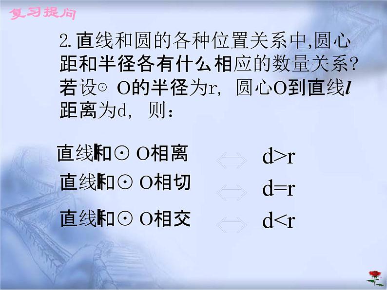 人教版数学中考复习专题《两圆的位置关系》精品教学课件ppt优秀课件03