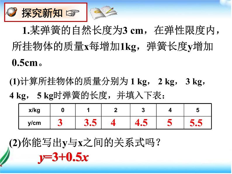 北师大版八年级上册数学课件：第四章 一次函数 4.2一次函数与正比例函数第3页