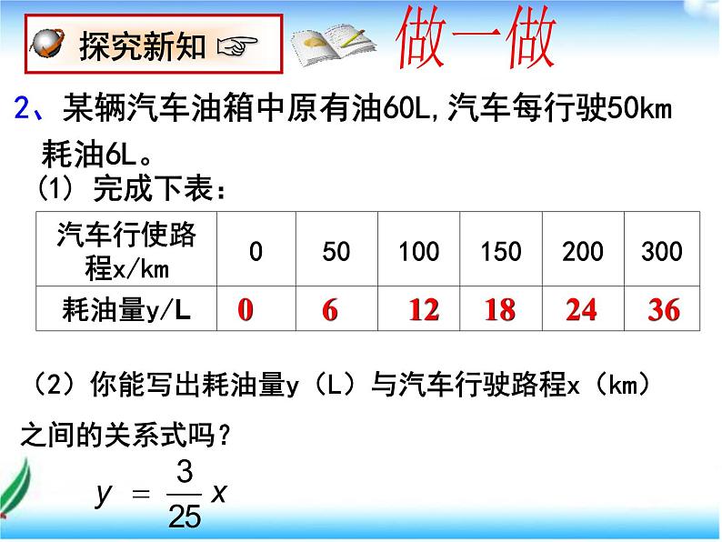 北师大版八年级上册数学课件：第四章 一次函数 4.2一次函数与正比例函数第4页