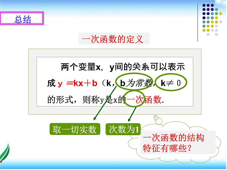 北师大版八年级上册数学课件：第四章 一次函数 4.2一次函数与正比例函数第7页