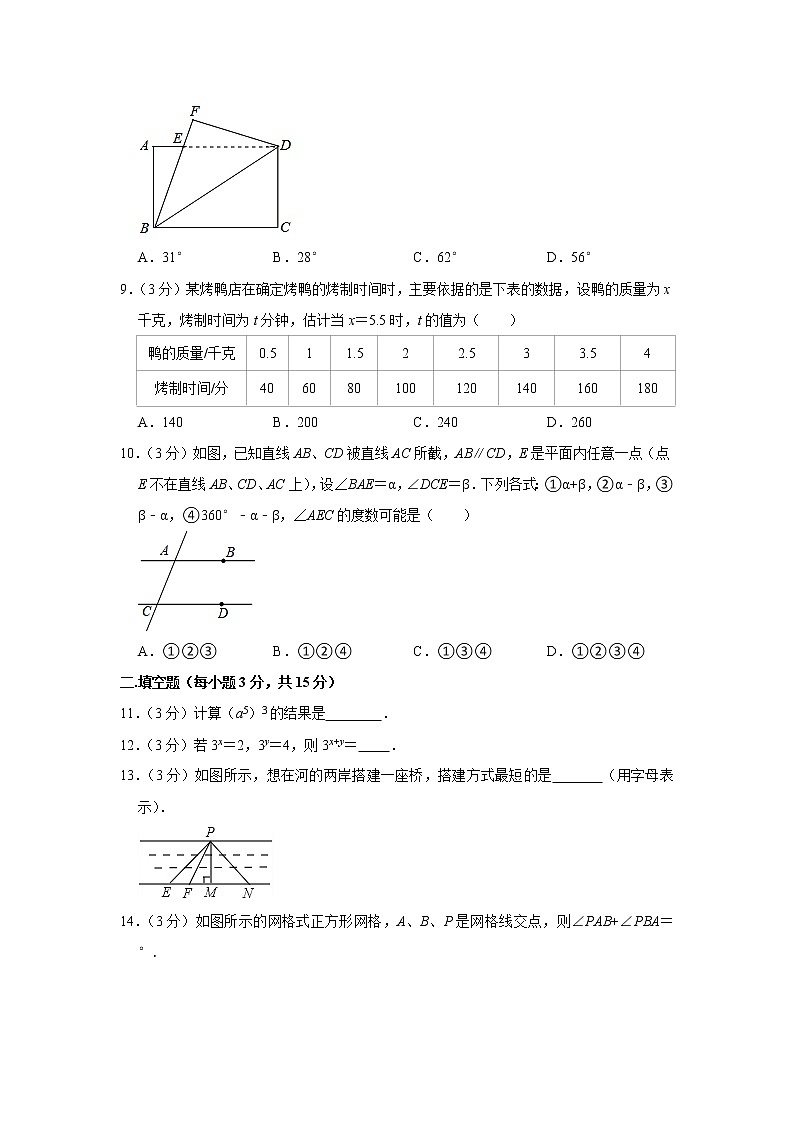 -广东省深圳市福田区2020-2021学年七年级下学期期中数学试卷02