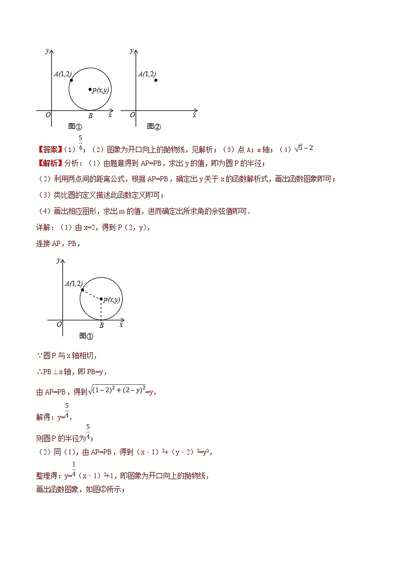 【精品】中考数学备考 专题2.7 以二次函数与圆的问题为背景的解答题（原卷版+解析版）02