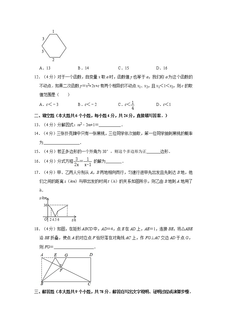 2021年山东省济南市商河县中考数学二模试卷03