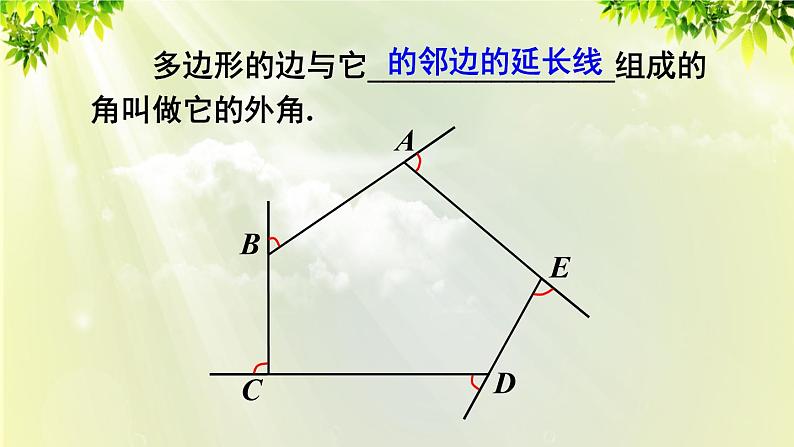 人教版八年级数学上册 第十一章 三角形  11.3.1 多边形 课件07