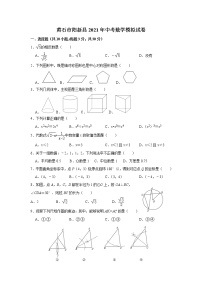 2021年湖北省黄石市阳新县中考数学模拟试卷