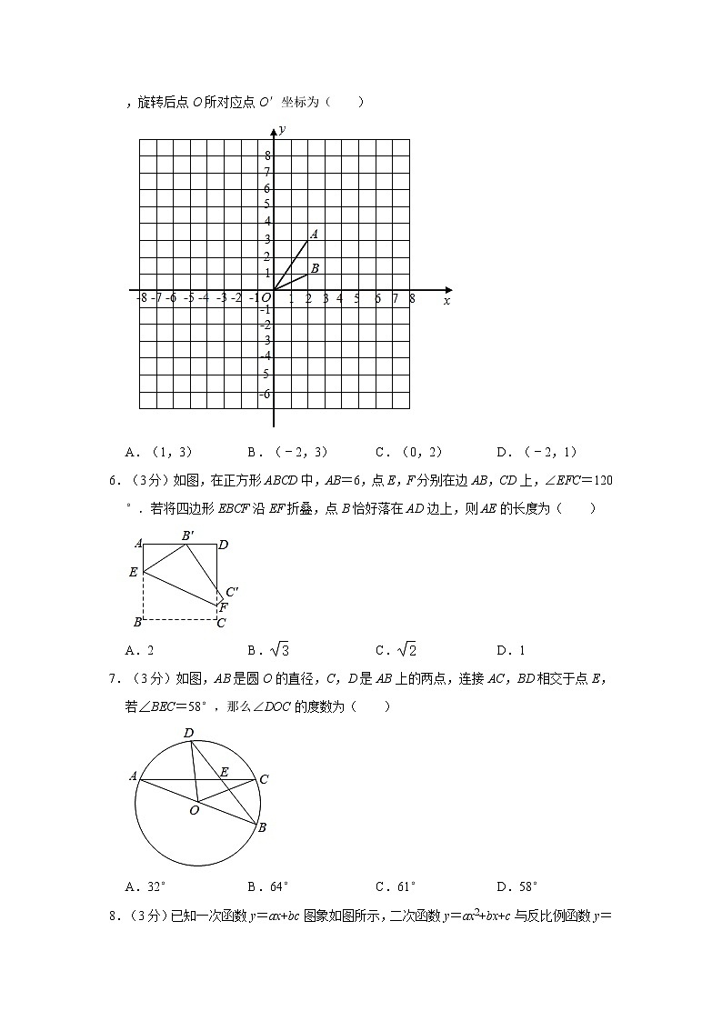 2021年山东省青岛市崂山区中考数学一模试卷02
