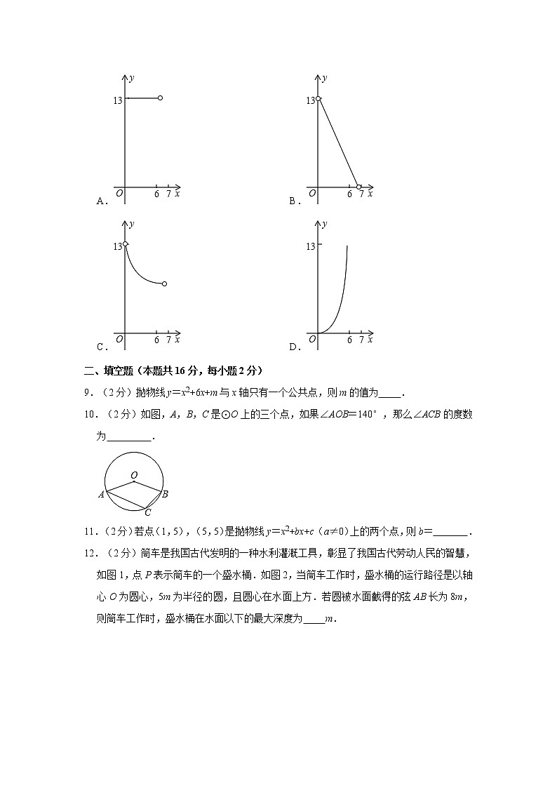 2020-2021学年北京四中九年级（上）期中数学试卷  (原卷+解析)03