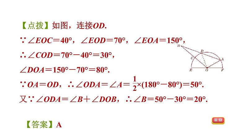 冀教版九年级上册数学课件 第28章 提分专项(十)  圆内常见作辅助线的方法04