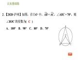 人教版九年级上册数学课件 第24章 24.1.4目标二　圆周角和弧的关系