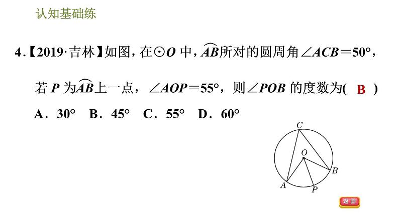 人教版九年级上册数学课件 第24章 24.1.4目标二　圆周角和弧的关系06