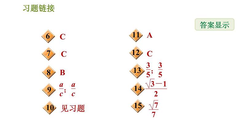 沪科版九年级上册数学课件 第23章 23.1.2  正弦与余弦03