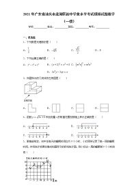 2021年广东省汕头市龙湖区初中学业水平考试模拟试题数学（一模）(word版含答案）