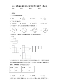 2021年黑龙江省齐齐哈尔市铁锋区中考数学一模试卷(word版含答案）