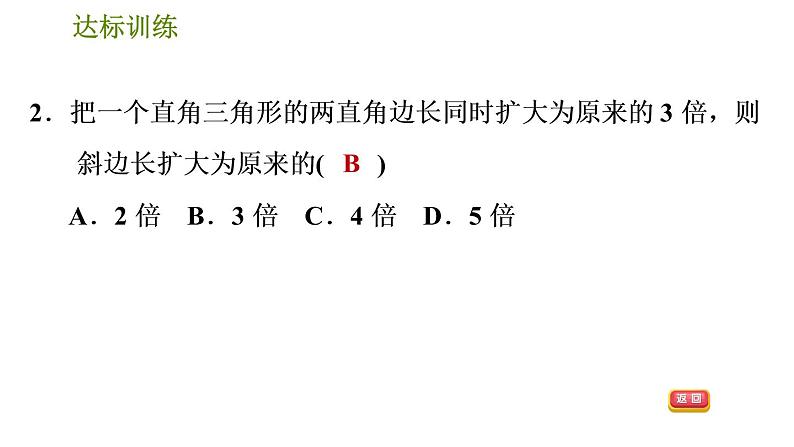 人教版数学八年级下册  2.1  《勾股定理》训练课件（含答案）05