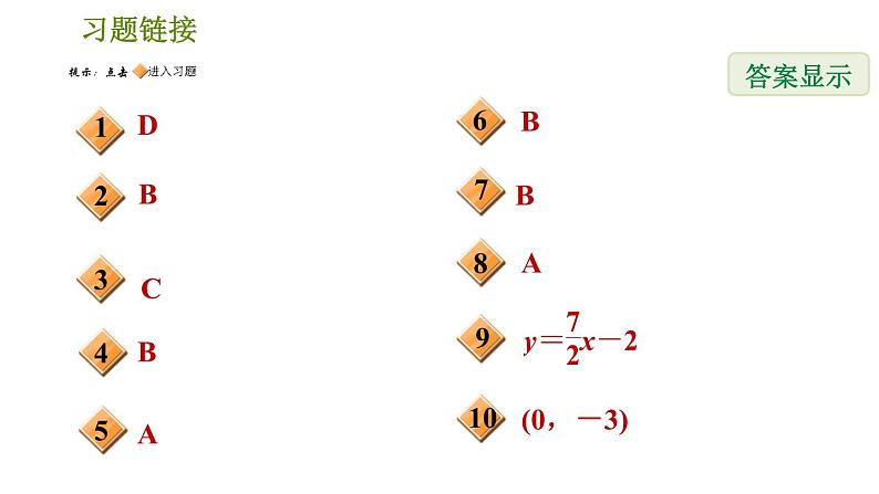 人教版数学八年级下册  5.1  《一次函数》训练课件（含答案）02