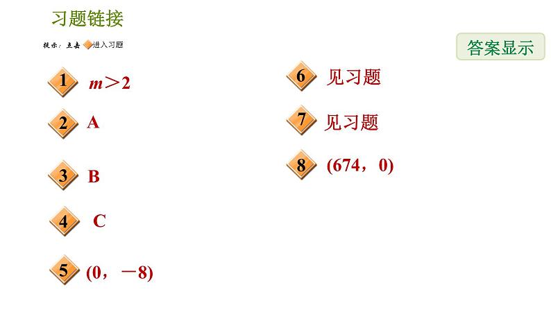 人教版数学七年级下册  4.2  《巧用直角坐标系中点的坐标特征解相关问题》训练课件（含答案）02