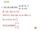 人教版数学七年级下册  5.3  《根据方程组中方程的特征解方程组的五种常用技巧》训练课件（含答案）