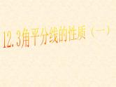 人教版数学八年级上册第十二章 12.3角平分线性质课件