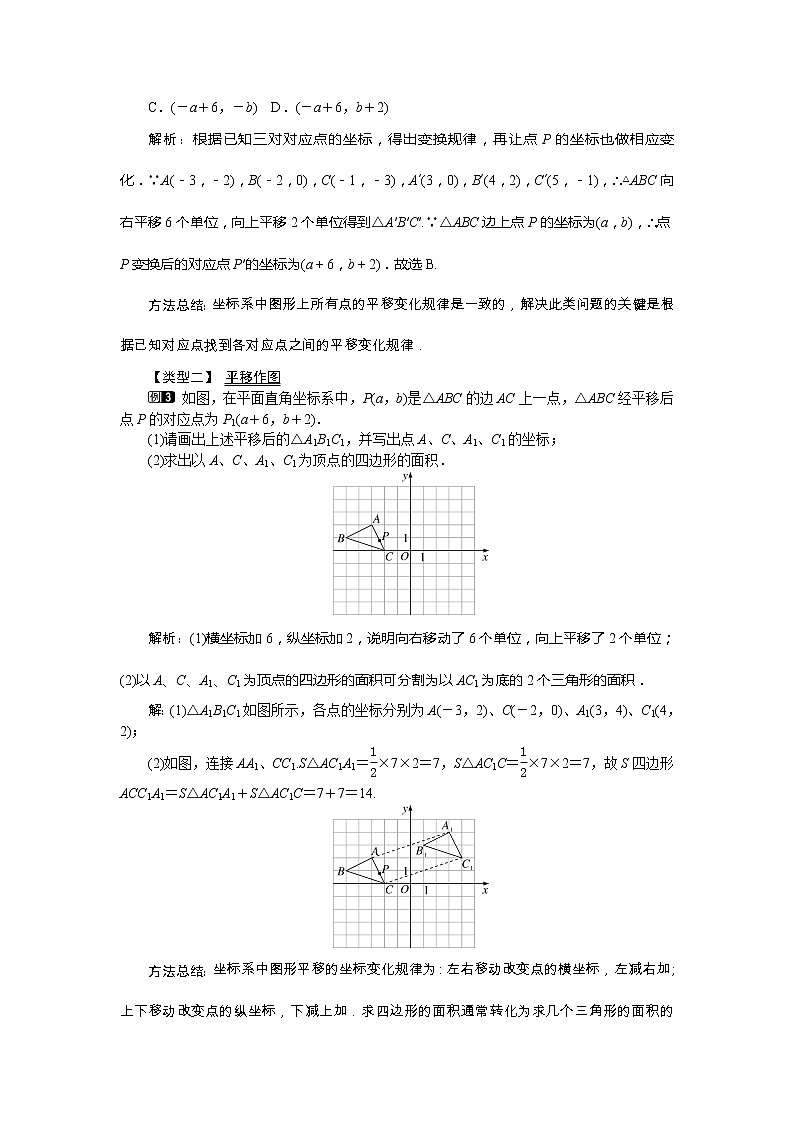 学案7.2.2 用坐标表示平移 102