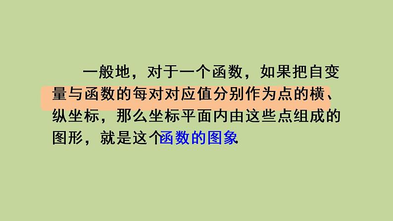 人教版数学八年级下册第十九章 一次函数19.1.2 函数的图象第1课时函数图象的意义及画法课件第8页