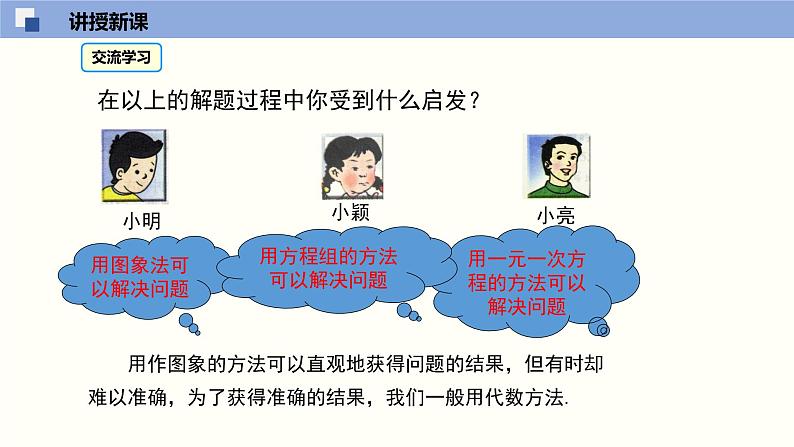 八年级数学上册同步精品课堂（北师版）第五章第五节用二元一次方程组确定一次函数表达式（课件）第8页