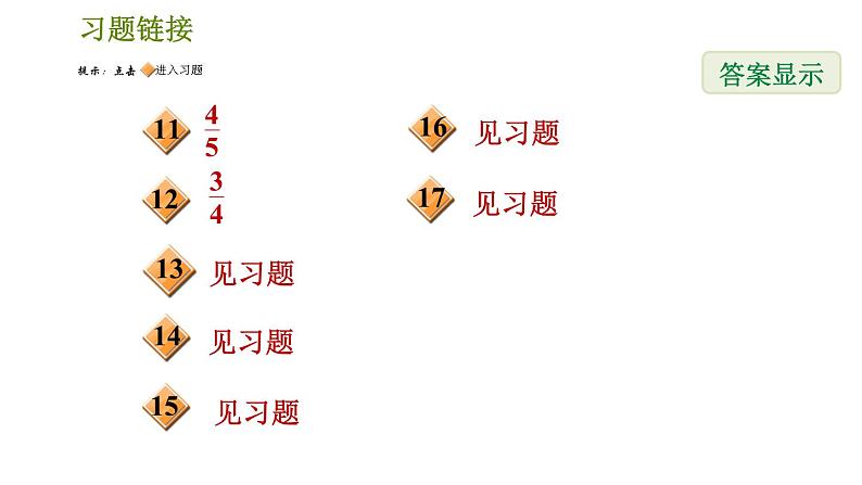 人教版数学九年级下册  4.1  《锐角三角函数》训练课件（含答案）03