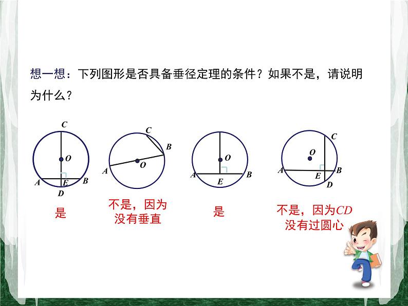 人教版数学九年级上册第二十四章 圆24.1.2 垂直于弦的直径课件07