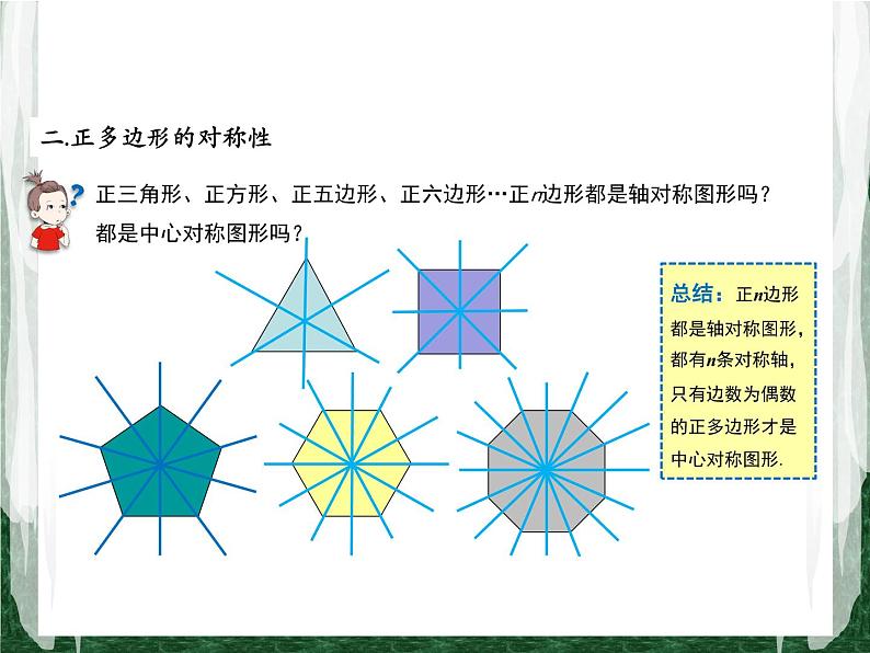 人教版数学九年级上册第二十四章 圆24.3 正多边形和圆课件06