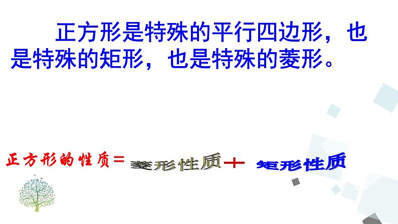 人教版数学八年级下册第十八章平行四边形18.2.3 正方形课件第5页