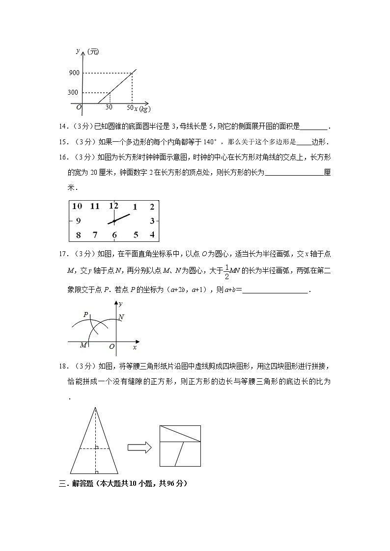 2021年江苏省扬州市广陵区中考数学二模试卷03