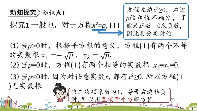 人教版数学九年级上册 21.2.1 《解一元二次方程-配方法》课时1 PPT课件06