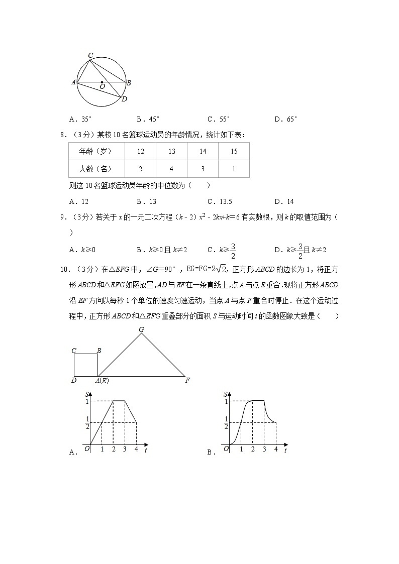 2021年广东省东莞市中考数学一模试卷02