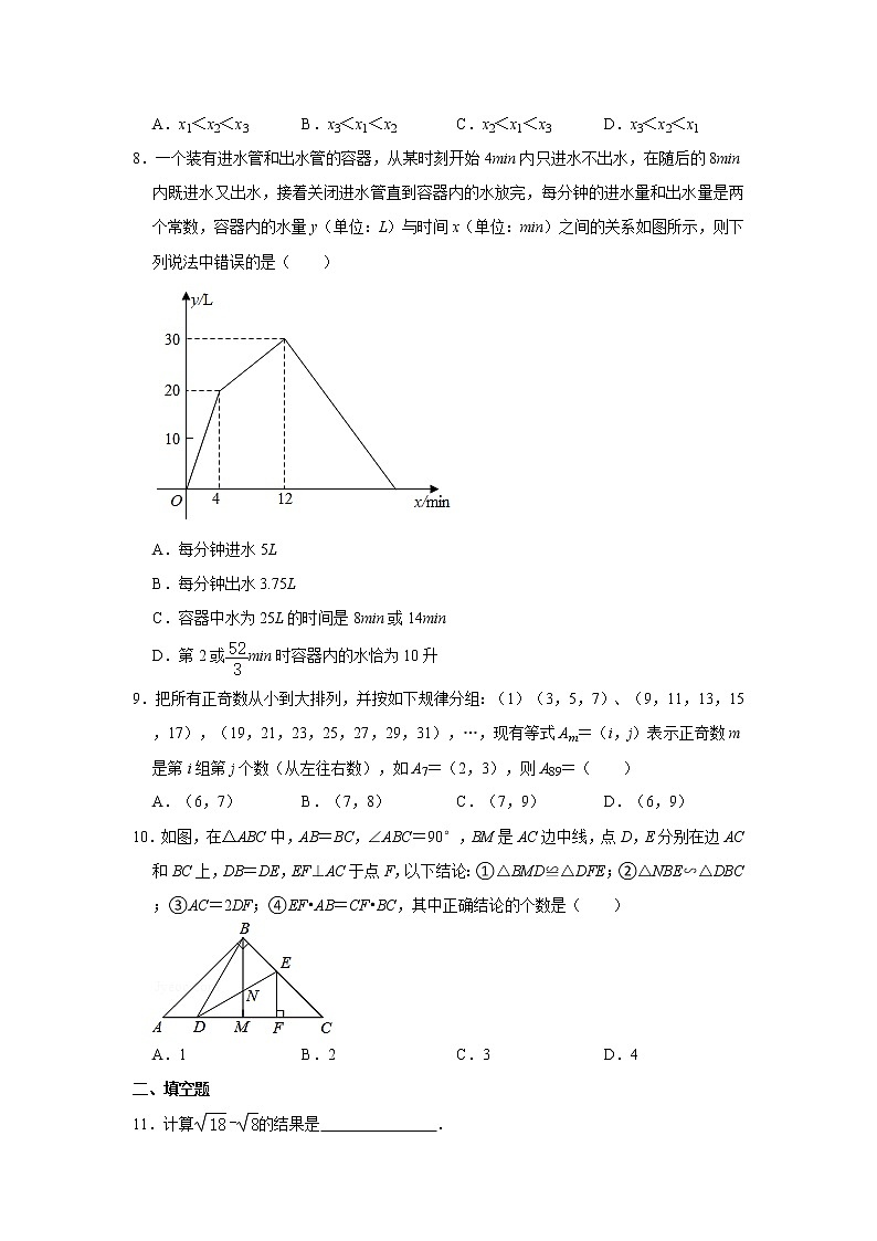 2021年湖北省仙桃三中中考数学模拟试卷（2）第2页
