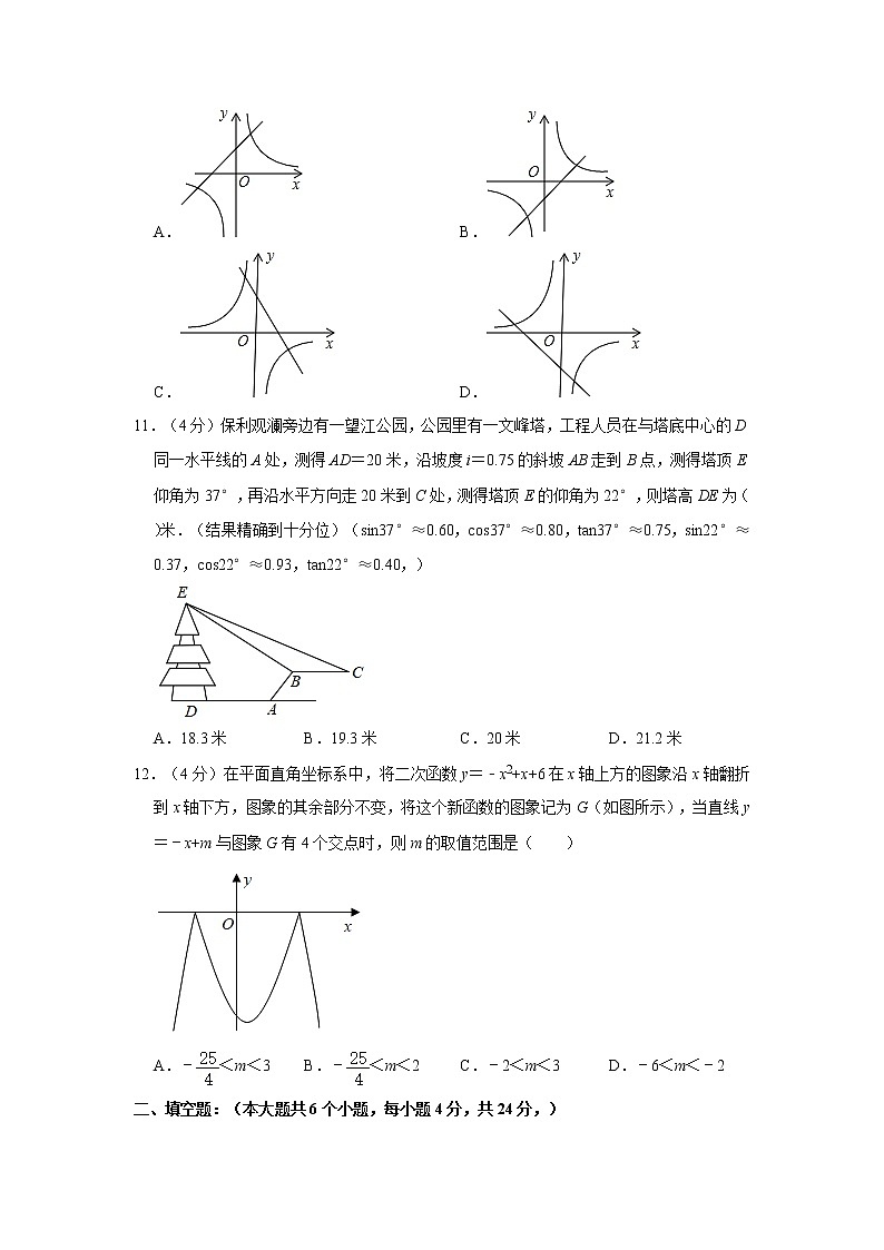 2021年山东省济南市章丘区中考数学一模试卷03