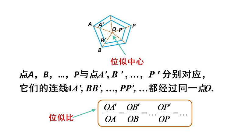人教版数学九年级下册27.3 位似 第1课时课件08