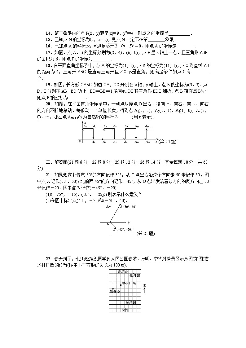 2018年春人教版七年级数学下册第7章达标检测卷03