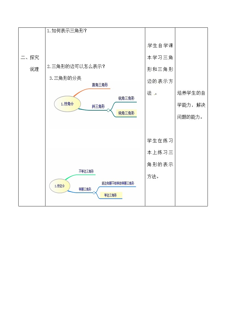 人教版数学八年级上11.1.1 三角形的边3 教案02
