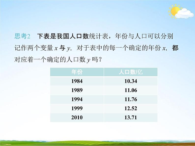 人教版八年级数学下册《19.1.1 变量与函数》教学课件精品PPT优秀公开课206