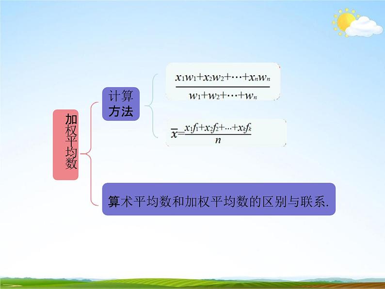 人教版八年级数学下册《20 数据的分析单元复习》教学课件精品PPT优秀公开课103