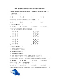 2021年湖南省株洲市茶陵县中考数学模拟试卷（word版 含答案）