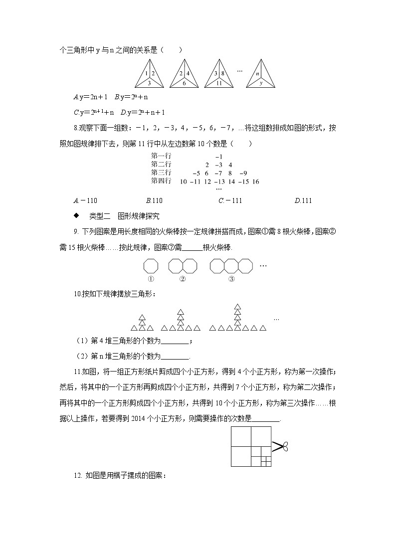 专题2.10 整式中的规律探究（专项练习）七年级数学上册基础知识专项讲练（人教版）第2页
