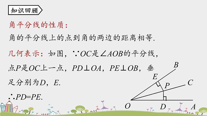 人教版数学八年级上册 12.3《角的平分线的性质》第2课时 PPT课件02