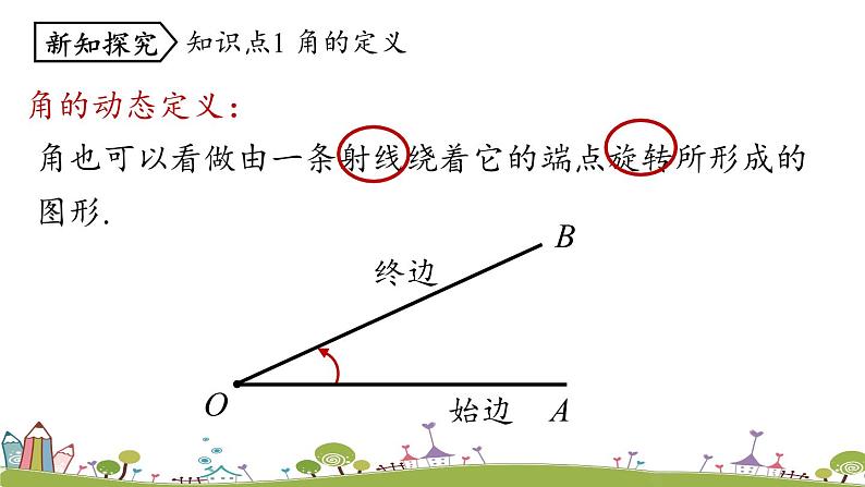 人教版数学七年级上册 4.3《角课时1》PPT课件05