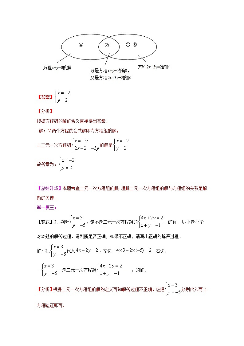专题8.1 二元一次方程组（知识讲解）-2020-2021学年七年级数学下册基础知识专项讲练（人教版）03