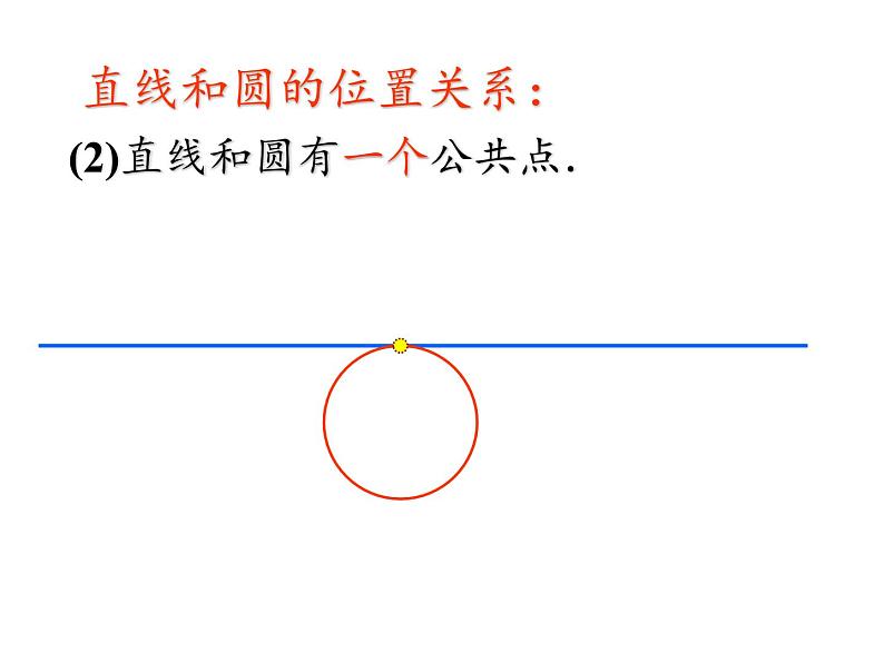 苏科版九年级数学上册课件2 .5 直线与圆的位置关系第5页