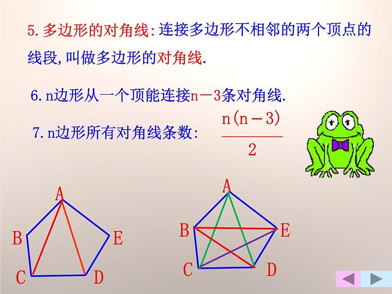 人教版数学初中八年级上7.3.2多边形内角和课件06