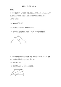 专项02 平行判定综合七年级数学下册培优专项（人教版）试卷